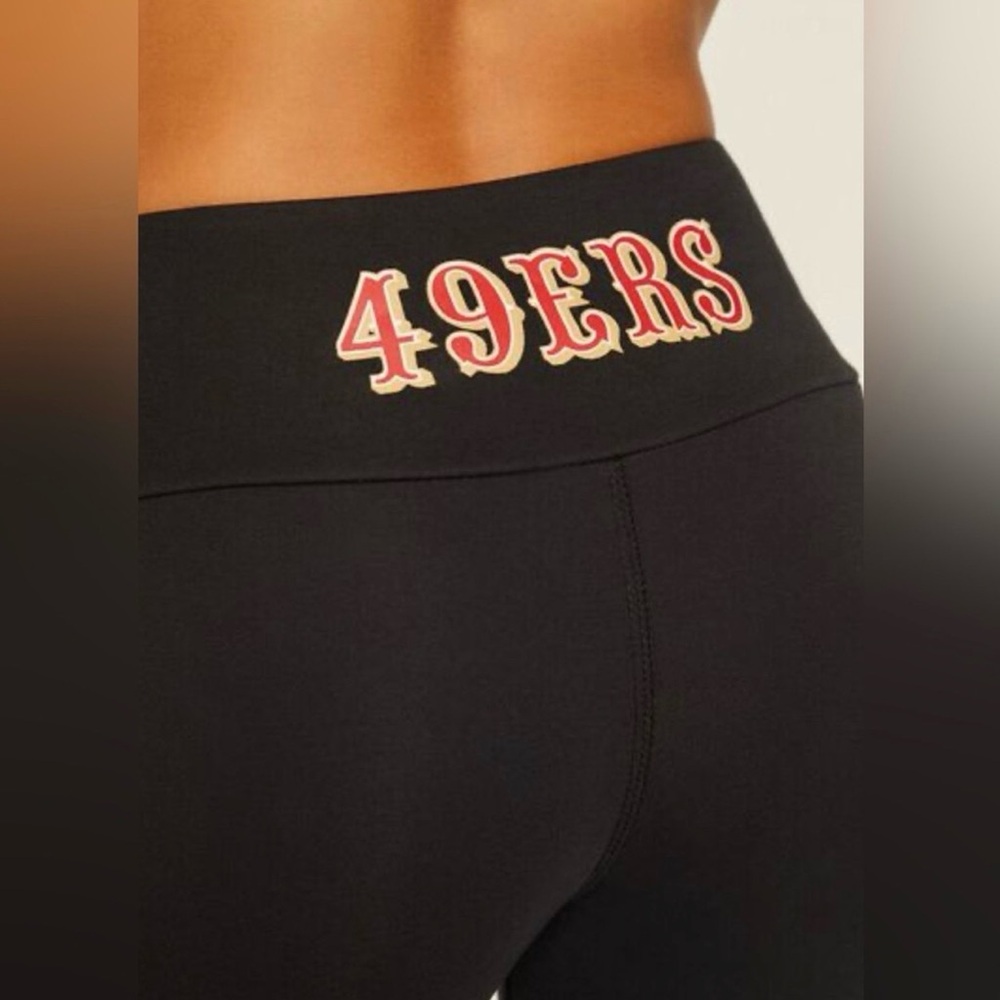 Forever 21 NFL San Francisco 49ers Flare Leggings Women’s XS NWT - Picture 7 of 9